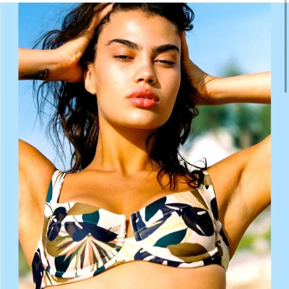 NWT L*Space Camellia Cabana Bikini Set Sugar and Spice small